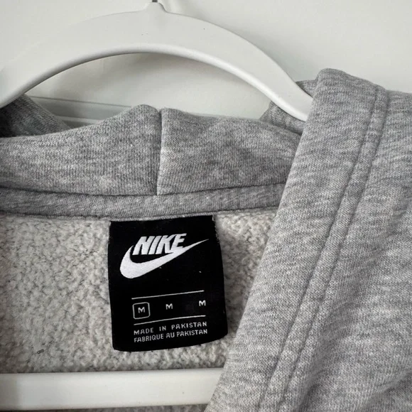 Nike Gray Pullover Hoodie - Picture 4 of 6